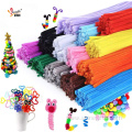 Diy Children Education Toy Single Color Chenille Stems